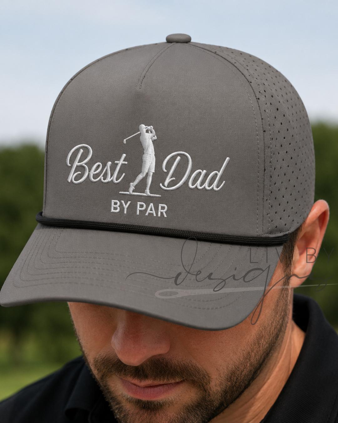 Best Dad By Par Golf Hat For Dad, Custom Best Dad By Par Adjustable Cap,  Papa Name Golfing Gift, Husband and Kids Gift Father's Day Gift (etsy image id: 7992377614)