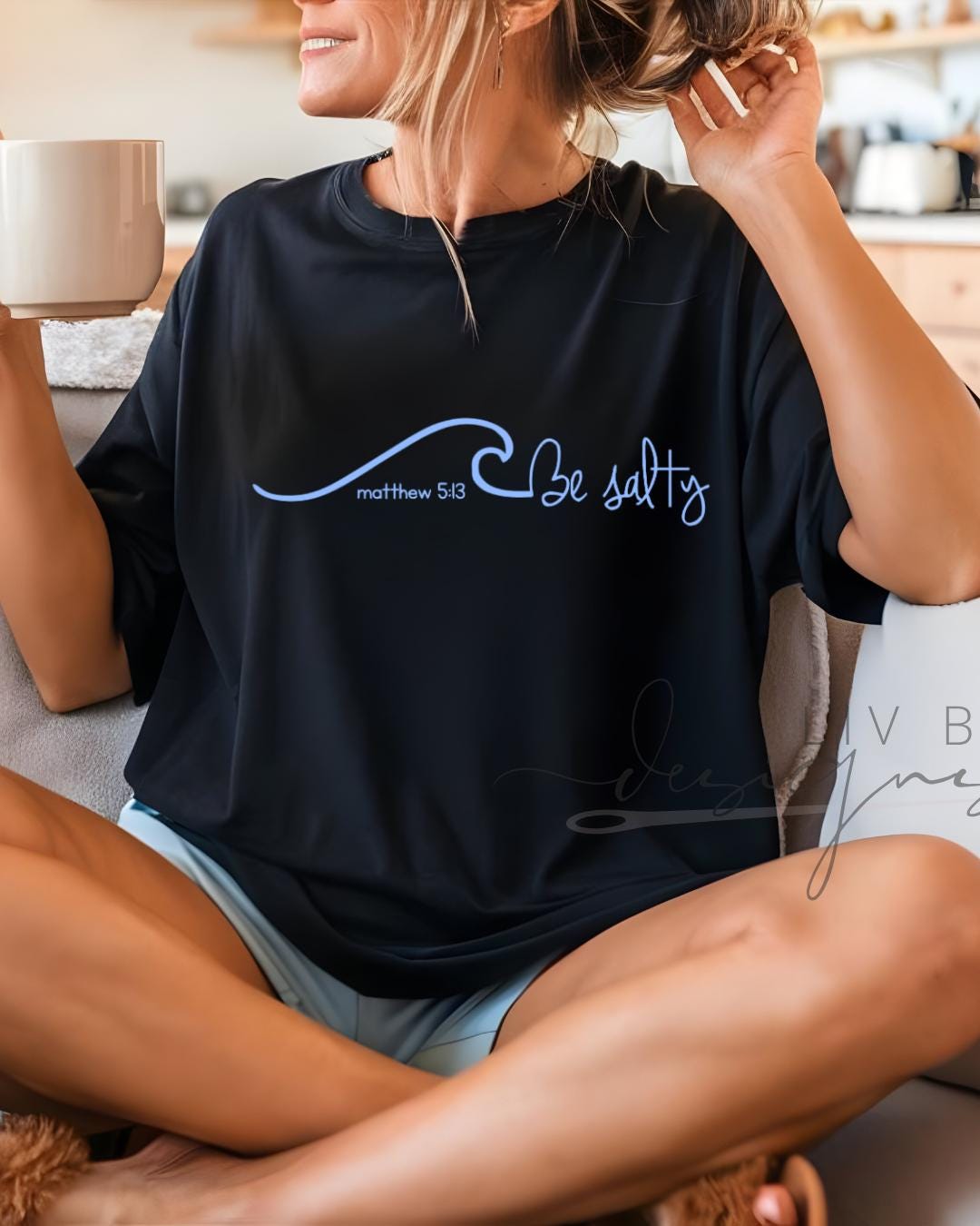 Be Salty Christian Tee | Matthew 5:13 Shirt | Faith Based Comfort Colors Tee | Gift for Her (etsy image id: 7996489915)