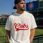 Vintage Style Cubs Baseball Graphic Tee, Unisex Cotton Blend Game Day Shirt (etsy image id: 8013241100)