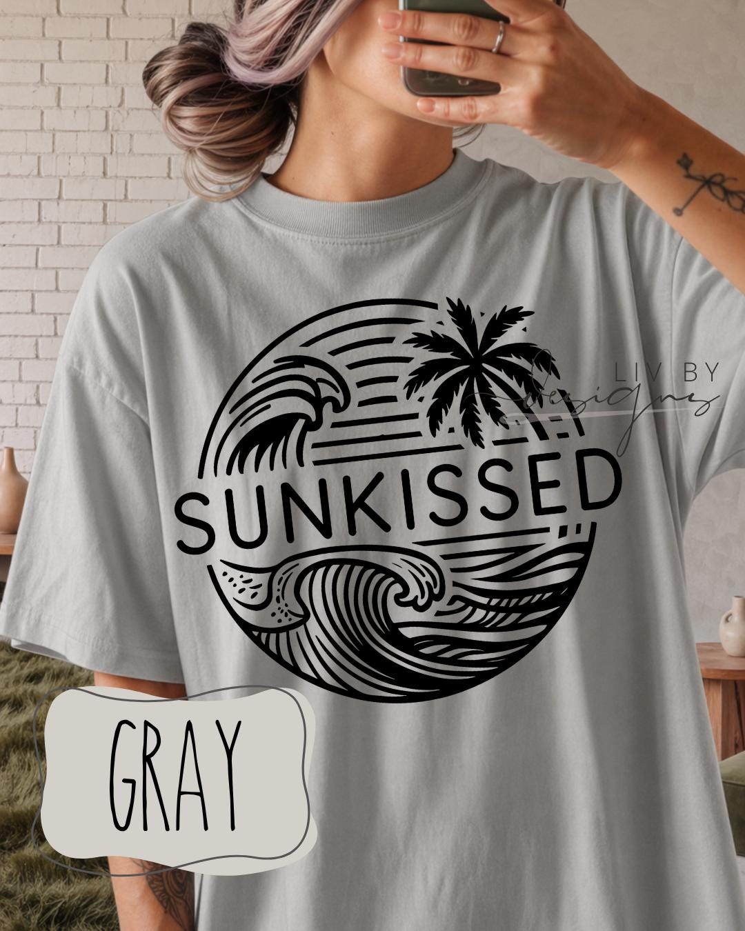 Sunkissed Comfort Colors Tee __etsy:8042802686