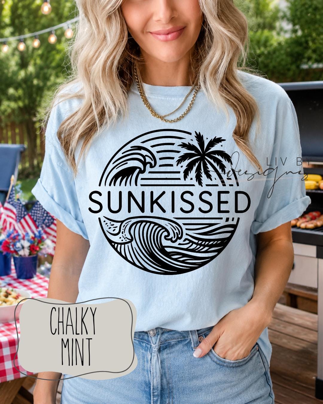 Sunkissed Comfort Colors Tee __etsy:8042802724