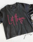 Let Them Cropped Graphic Tee | Comfort Colors __etsy:8042935652