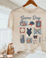 Game Day Baseball Crop Tee | Comfort Colors Tee __etsy:8043122738