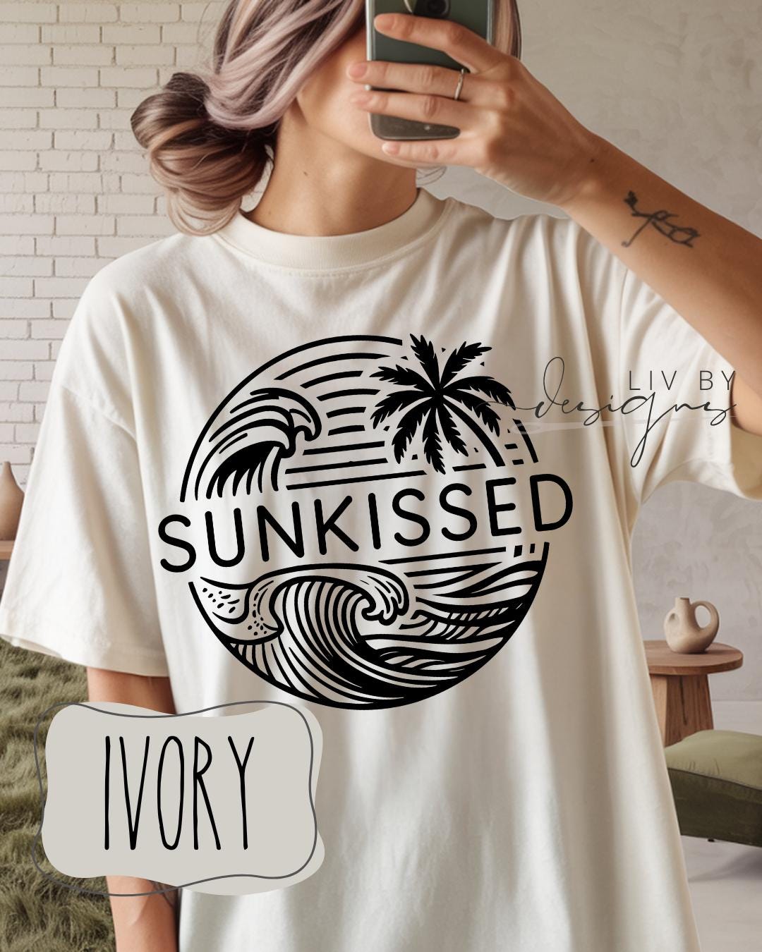 Sunkissed Comfort Colors Tee __etsy:8090713875