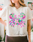 Floral Coastal Crab Crop Tee | Comfort Color Tee __etsy:8091053977