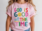 God Is Good All The Time Kids Shirt | Christian Kids | Colorful Church Outfit | Religious Youth