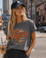 Detroit Baseball Vintage Tee | Vintage Washed Relaxed Fit Graphic T-Shirt | Game Day Shirt | Detroit Fan Apparel | Unisex Drop Shoulder Tee