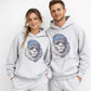 Lion Crew with beanie and shades | Everyday crew for fall | Gift for football lover | Football Spirit Animal Crew, Game Day Pullover