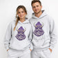 Vikings Crew with beanie and shades | Everyday crew for fall | Gift for football lover | Football Spirit Animal Crew, Game Day Pullover