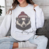Badger Crew with beanie and shades | Everyday crew for fall | Gift for football lover | Football Spirit Animal Crew, Game Day Pullover