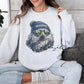 Seahawks Crew with beanie and shades | Everyday crew for fall | Gift for football lover | Football Spirit Animal Crew, Game Day Pullover