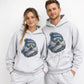 Seahawks Crew with beanie and shades | Everyday crew for fall | Gift for football lover | Football Spirit Animal Crew, Game Day Pullover