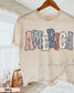 1776 retro Stars and Stripes America 4th of July USA Graphic Crop Top | Patriotic 250th Anniversary Cropped T-shirt for the 4th of July __etsy:8105629820