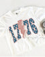 1776 retro Stars and Stripes USA Graphic Crop Top | Comfort Colors Patriotic 250th Anniversary Cropped T-shirt for the 4th of July __etsy:8035191576