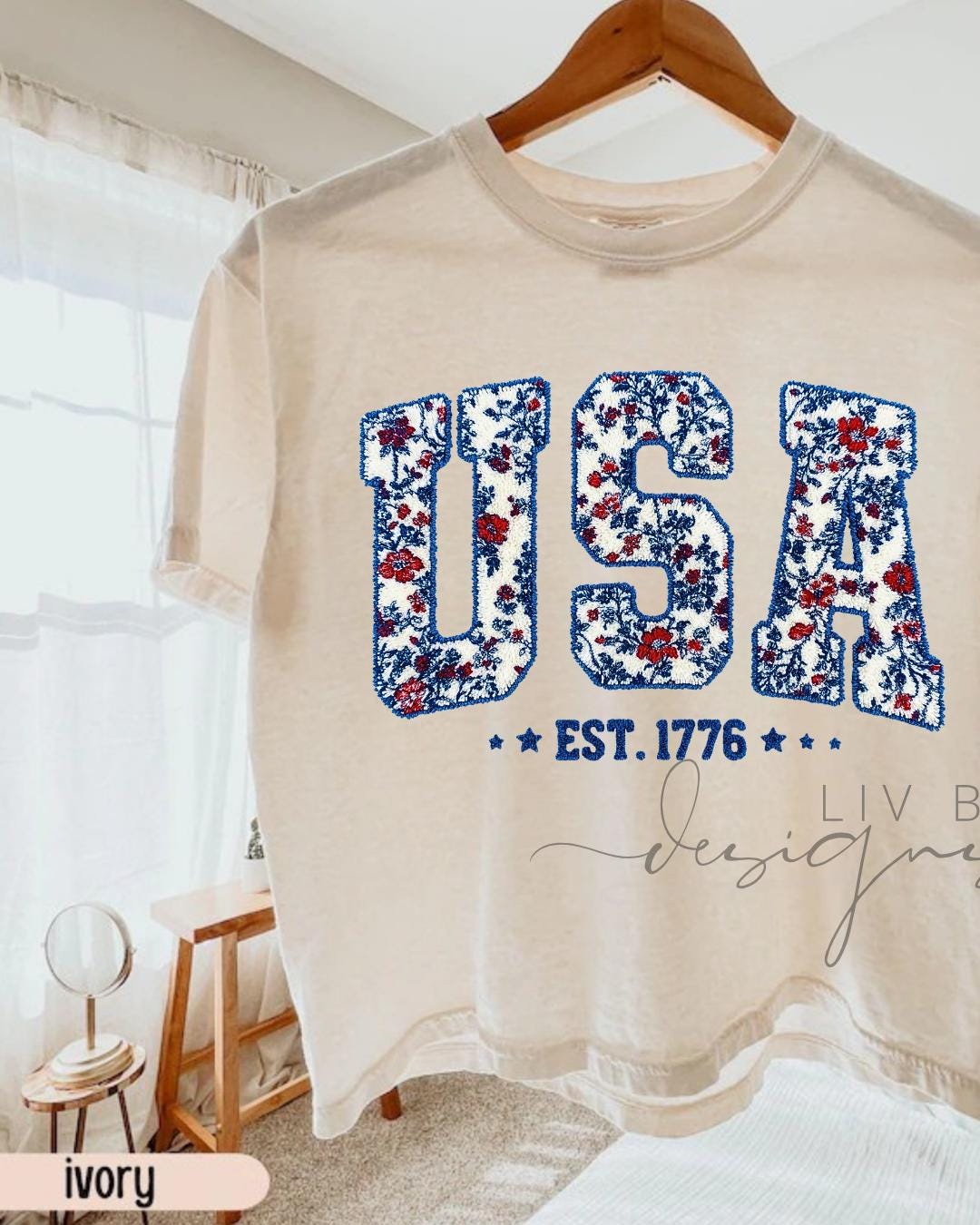 1776 retro 4th of July USA Graphic Crop Top | Comfort Colors Patriotic 250th Anniversary Cropped T-shirt for the 4th of July __etsy:8105639744